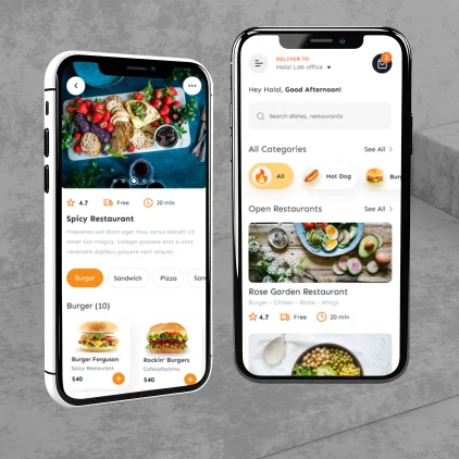 Restaurant mobile app